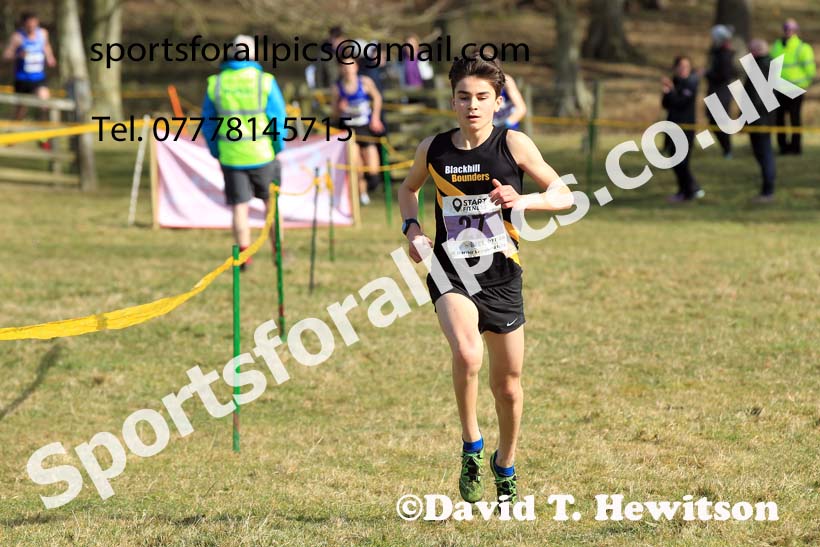 Mens under-17s Start Fitness NEHL, Alnwick, Northumberland. Photo: David T. Hewitson/Sports for All Pics